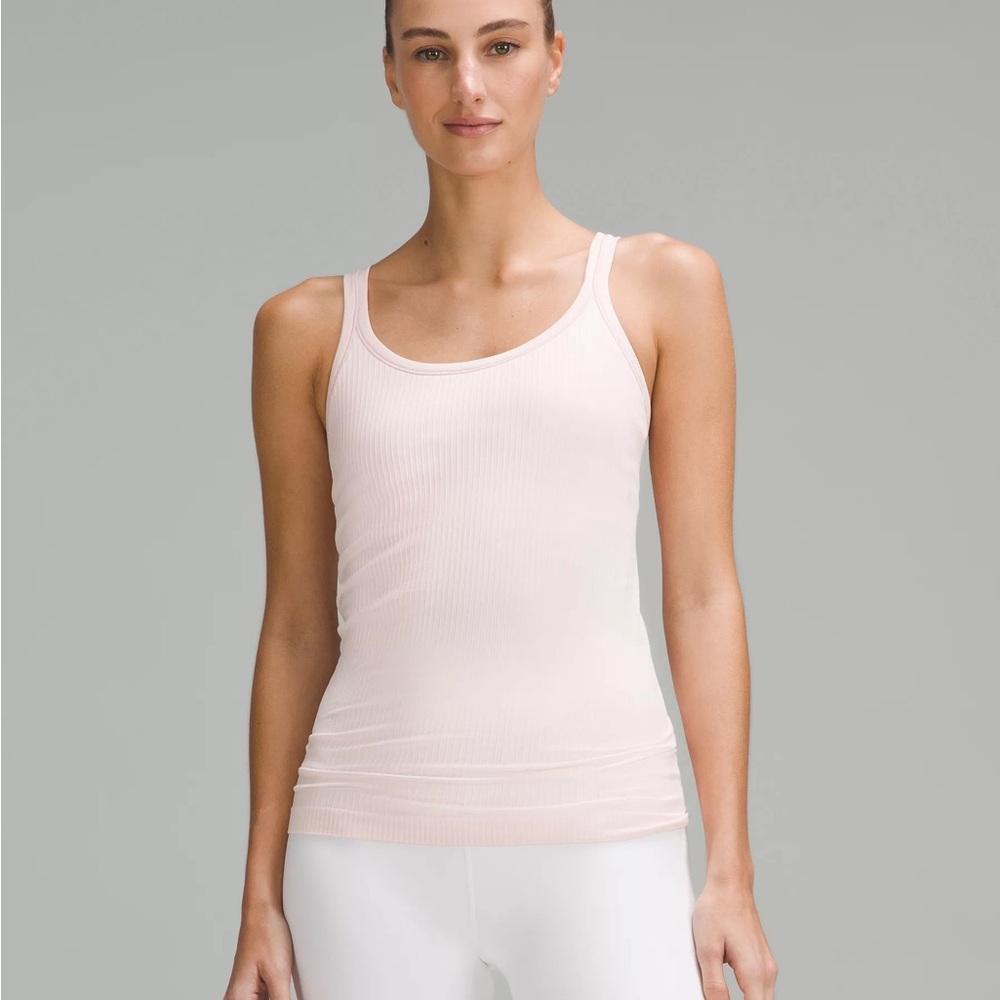 Lululemon Athletica Ebb to Street Strawberry milkshake